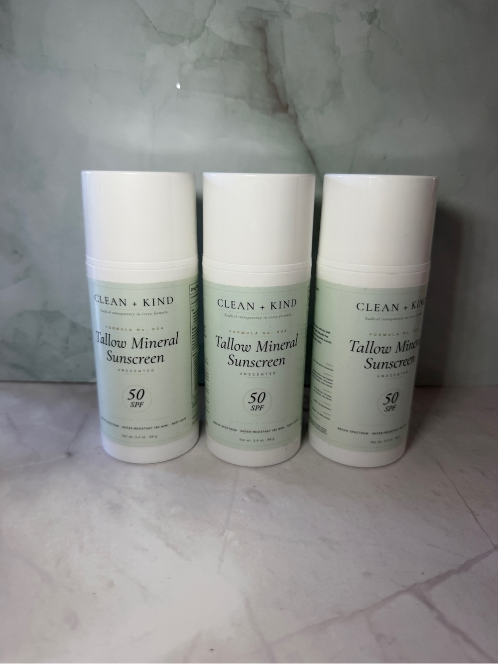 Clean + Kind Tallow Mineral Sunscreen SPF 50 – NEW